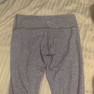 lululemon athletica Girls Heathered Gray Leggings
